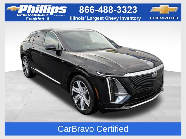 Stellar Black Metallic 2024 Cadillac LYRIQ SUV / Crossover All-Wheel Drive 1-Speed Automatic