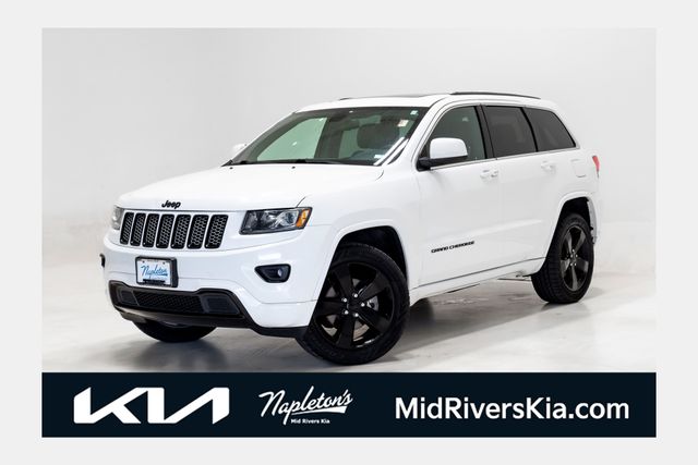 Bright White Clearcoat 2015 Jeep Grand Cherokee Altitude 4WD SUV / Crossover Four-Wheel Drive 8-Speed Automatic