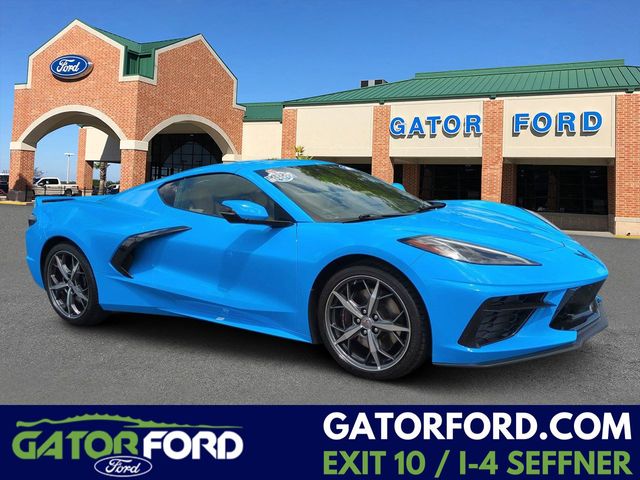 Rapid Blue 2021 Chevrolet Corvette Stingray 2LT Coupe RWD Coupe Rear-Wheel Drive 8-Speed Dual Clutch