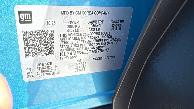 new 2026 Chevrolet TrailBlazer car, priced at $28,785