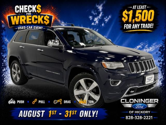 True Blue 2014 Jeep Grand Cherokee SUV / Crossover Four-Wheel Drive 8-Speed Automatic