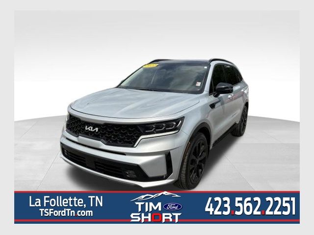 Sparkling Silver 2022 Kia Sorento SUV / Crossover Front-Wheel Drive 8-Speed Dual Clutch