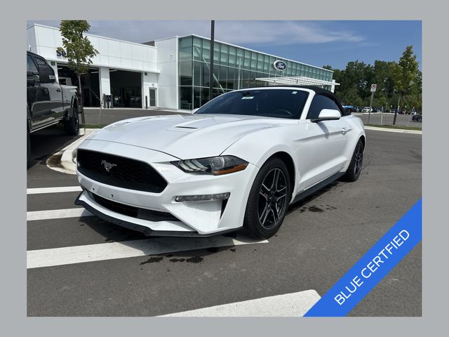Oxford White 2022 Ford Mustang Convertible Rear-Wheel Drive Automatic