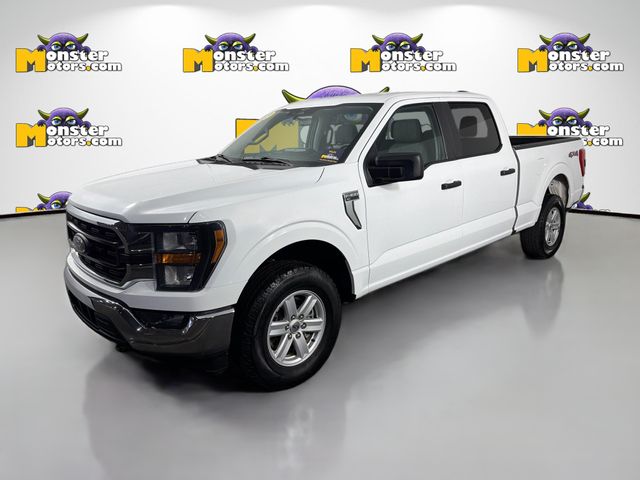 White 2023 Ford F-150 Pickup Truck Four-Wheel Drive Automatic