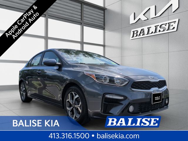 Gravity Gray 2021 Kia Forte Sedan Front-Wheel Drive Continuously Variable Transmission
