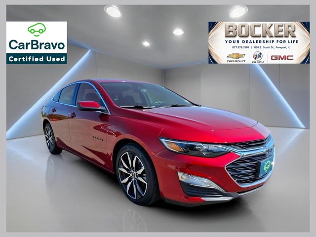 Radiant Red Tintcoat 2024 Chevrolet Malibu Sedan Front-Wheel Drive Continuously Variable Transmission