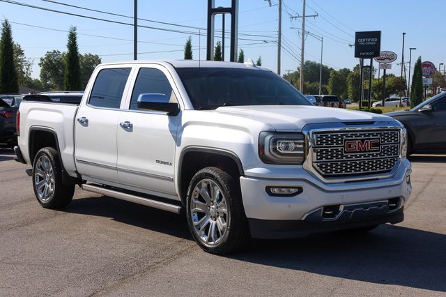 White Frost Tricoat 2018 GMC Sierra 1500 Pickup Truck Four-Wheel Drive 8-Speed Automatic Overdrive