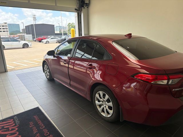 2025 Toyota Corolla LE Red at Parkway Family Mazda