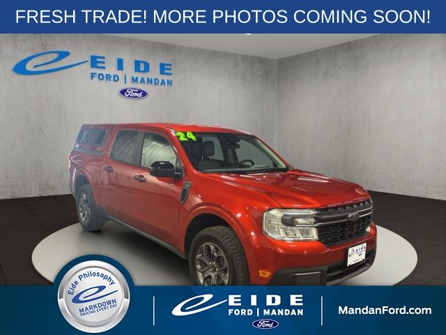 Chili Pepper Red 2024 Ford Maverick Pickup Truck All-Wheel Drive 8-Speed Automatic