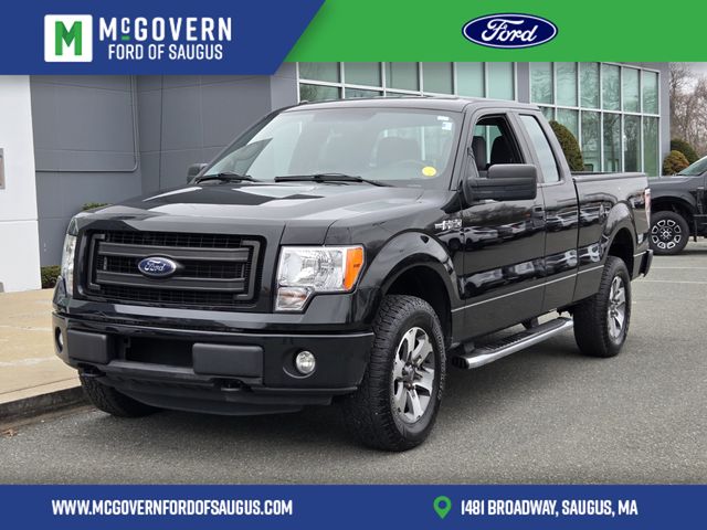 Tuxedo Black Metallic 2014 Ford F-150 STX SuperCab 4WD Pickup Truck Four-Wheel Drive 6-Speed Automatic