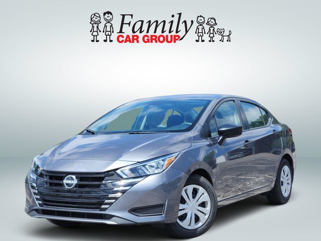 Gray (Gun Metallic) 2024 Nissan Versa Sedan Front-Wheel Drive Continuously Variable Transmission