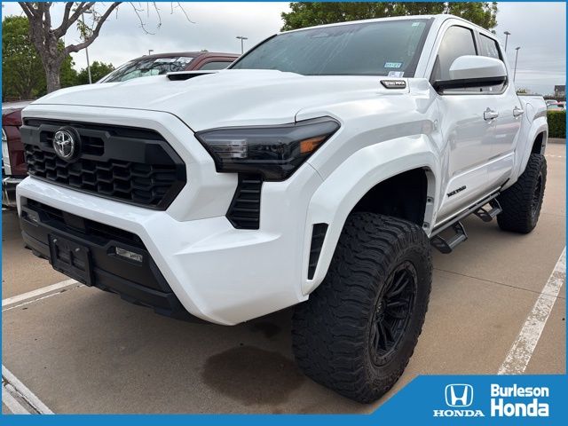 Ice Cap 2024 Toyota Tacoma TRD Sport Double Cab 4WD Pickup Truck Four-Wheel Drive 8-Speed Automatic