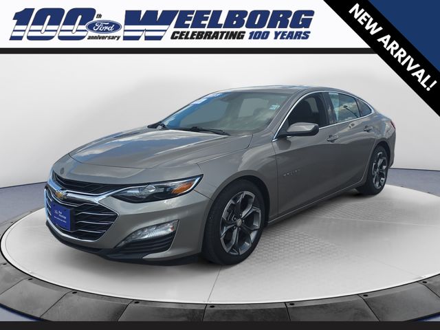 Mineral Gray Metallic 2023 Chevrolet Malibu LT with 1LT FWD Sedan Front-Wheel Drive Continuously Variable Transmission
