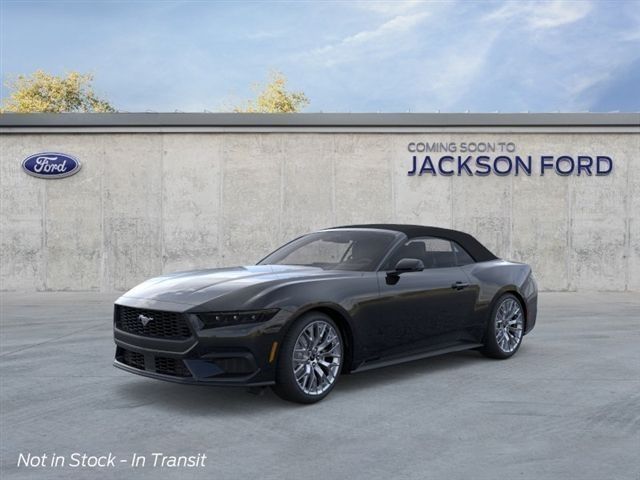Shadow Black 2026 Ford Mustang Convertible Rear-Wheel Drive Automatic