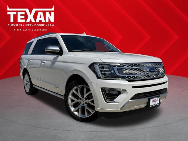 2018 Ford Expedition Platinum White at DeMontrond Ford