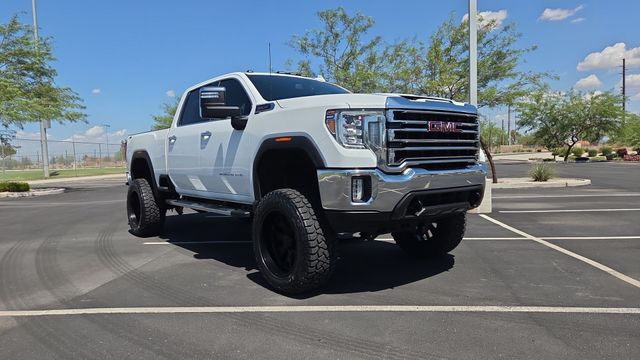 Summit White 2023 GMC Sierra 2500HD Pickup Truck Four-Wheel Drive 6-Speed Automatic