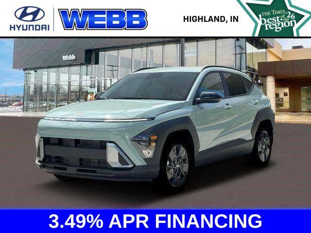 Mirage Green 2026 Hyundai Kona SUV / Crossover All-Wheel Drive Continuously Variable Transmission
