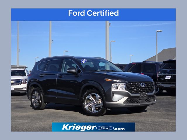 Portofino Gray 2023 Hyundai Santa Fe SEL FWD SUV / Crossover Front-Wheel Drive 8-Speed Automatic