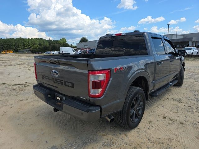 Used 2023 Carbonized Gray Metallic Ford Lariat image 5