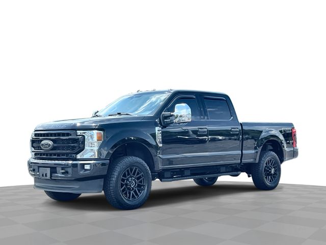Black Metallic 2022 Ford F-250 Super Duty XLT Crew Cab 4WD Pickup Truck Four-Wheel Drive Automatic