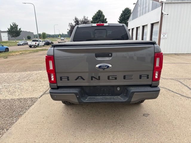 2021 Gray Ford Ranger Lariat 4X4 Truck