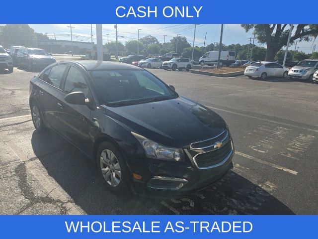 2015 Black Granite Metallic Chevrolet Cruze LS FWD Sedan