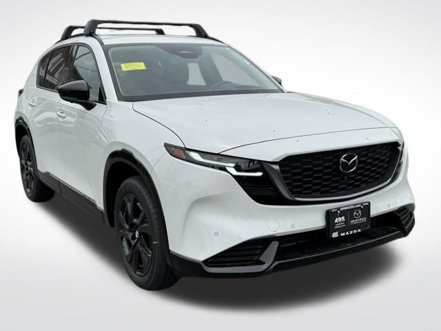 Rhodium White Metallic 2026 Mazda CX-5 2.5 S Premium Plus AWD SUV / Crossover All-Wheel Drive 6-Speed Automatic