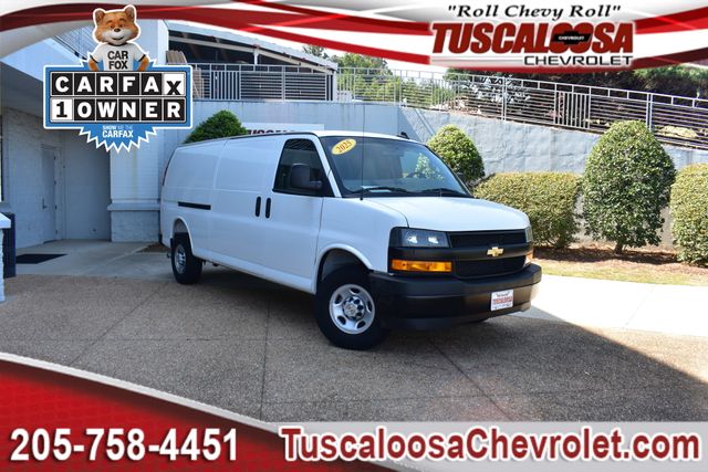 Summit White 2025 Chevrolet Express Cargo Van Rear-Wheel Drive 8-Speed Automatic Overdrive