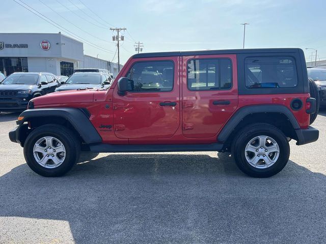 Used 2022 Red Jeep Unlimited Sport S image 4