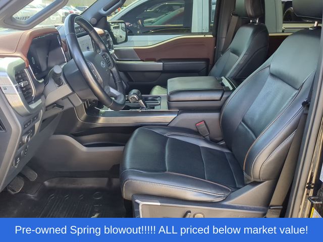 Used 2022 Agate Black Metallic Ford Lariat image 23