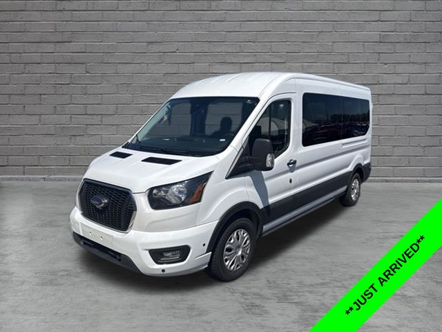 Oxford White 2024 Ford Transit Passenger Van