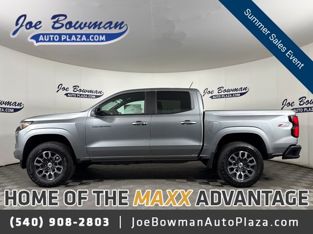 Sterling Gray Metallic 2026 Chevrolet Colorado Z71 Crew Cab 4WD Pickup Truck Four-Wheel Drive 8-Speed Automatic