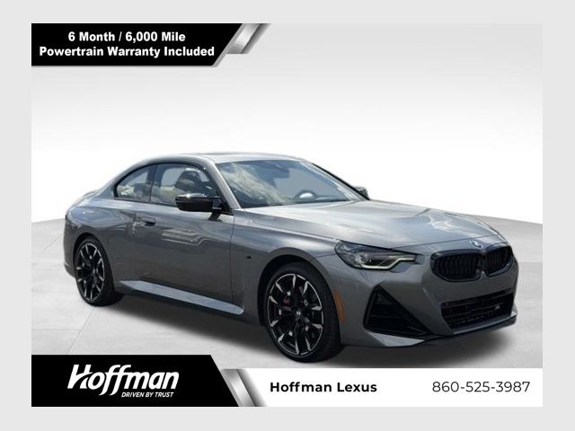 Gray (Skyscraper Grey Metallic) 2026 BMW 2 Series Coupe All-Wheel Drive 8-Speed Automatic