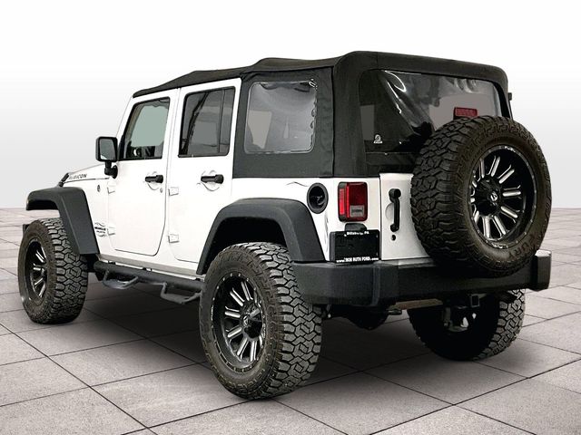 2016 Jeep Wrangler Unlimited Rubicon White at Luther Ford