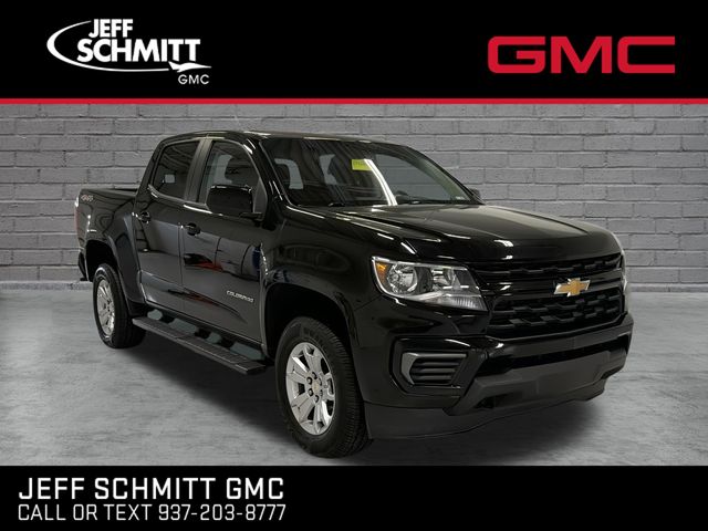 Black 2021 Chevrolet Colorado Pickup Truck Four-Wheel Drive 8-Speed Automatic