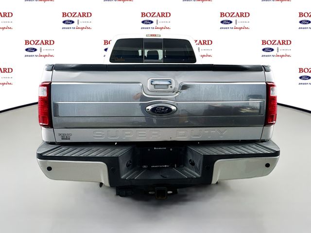 2015 White Platinum Metallic Tri-Coat Ford Super Duty F-250 SRW Platinum 4X4 Truck
