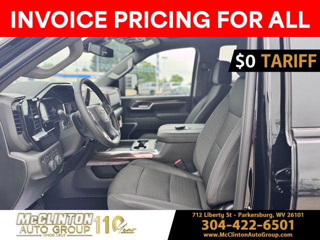 2025 Black Chevrolet Silverado 2500HD LT 4X4 Truck