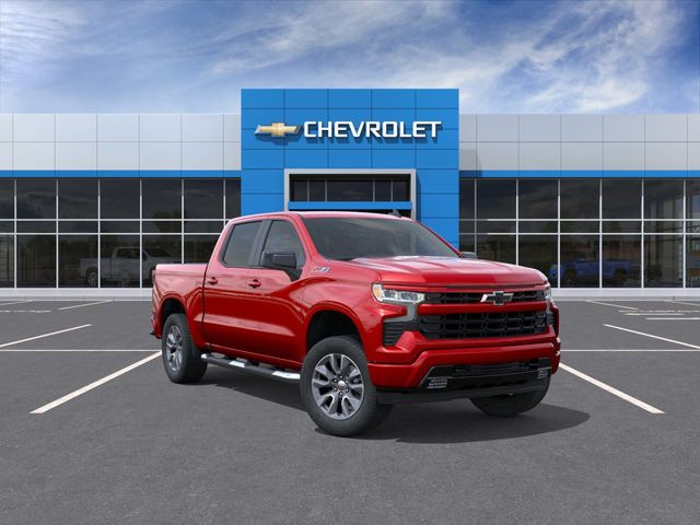 Radiant Red Tintcoat 2026 Chevrolet Silverado 1500 RST Crew Cab 4WD Pickup Truck Four-Wheel Drive Automatic