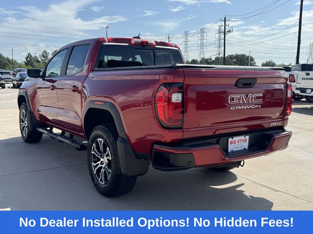 2024 GMC Canyon AT4 Red at Classic Chevrolet Galveston