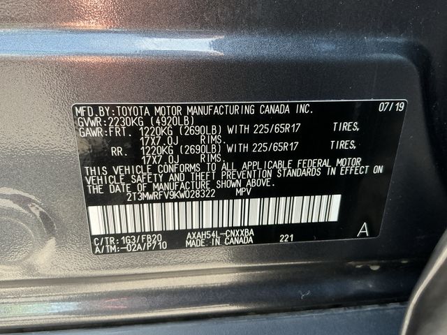 Used 2019 Gray Toyota LE image 28