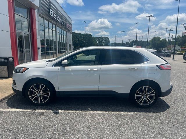 White Metallic 2020 Ford Edge SUV / Crossover Front-Wheel Drive 8-Speed Automatic