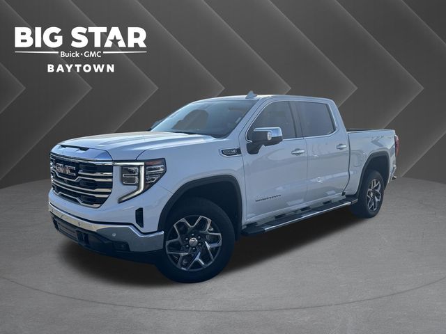 2023 GMC Sierra 1500 SLT White at Shottenkirk Kia Fort Bend
