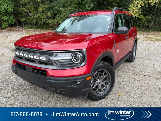 Red Metallic 2021 Ford Bronco Sport SUV / Crossover All-Wheel Drive 8-Speed Automatic