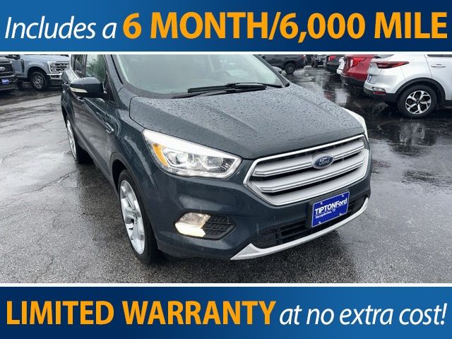Baltic Sea Green Metallic 2019 Ford Escape Titanium AWD SUV / Crossover All-Wheel Drive 6-Speed Automatic