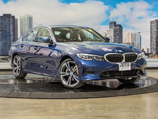 Phytonic Blue Metallic 2021 BMW 3 Series Sedan All-Wheel Drive 8-Speed Automatic