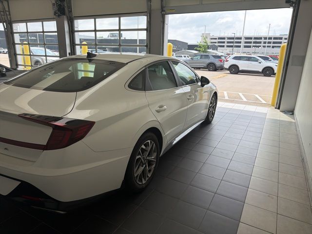 2023 Hyundai Sonata SEL White at Joe Myers Mazda Kia