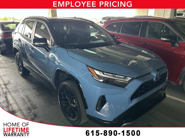 Midnight Black Metallic 2024 Toyota RAV4 Hybrid XSE AWD SUV / Crossover All-Wheel Drive Continuously Variable Transmission