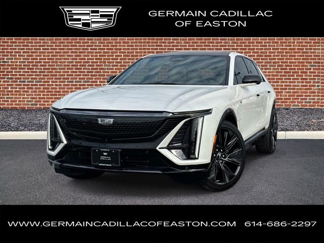 Crystal White Tricoat 2024 Cadillac LYRIQ Sport 3 AWD SUV / Crossover All-Wheel Drive 1-Speed Automatic