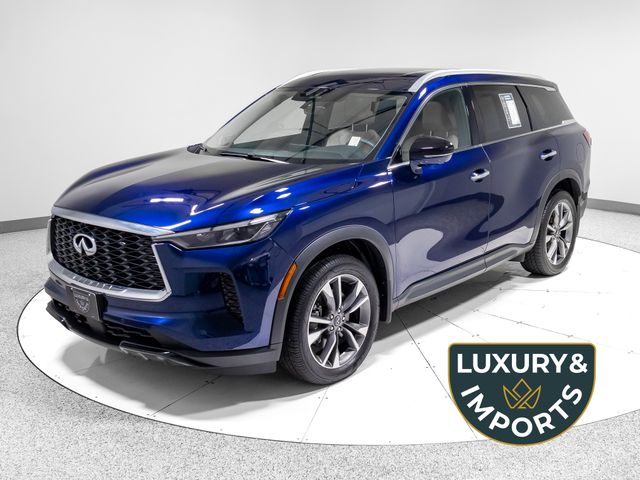 Grand Blue 2023 INFINITI QX60 Luxe AWD SUV / Crossover All-Wheel Drive 9-Speed Automatic