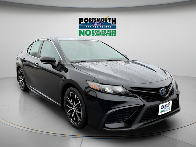 Midnight Black Metallic 2023 Toyota Camry Hybrid SE FWD Sedan Front-Wheel Drive Continuously Variable Transmission